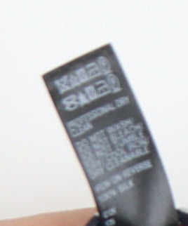 Marks and Spencer Men's Black Slim Houndstooth Silk Tie