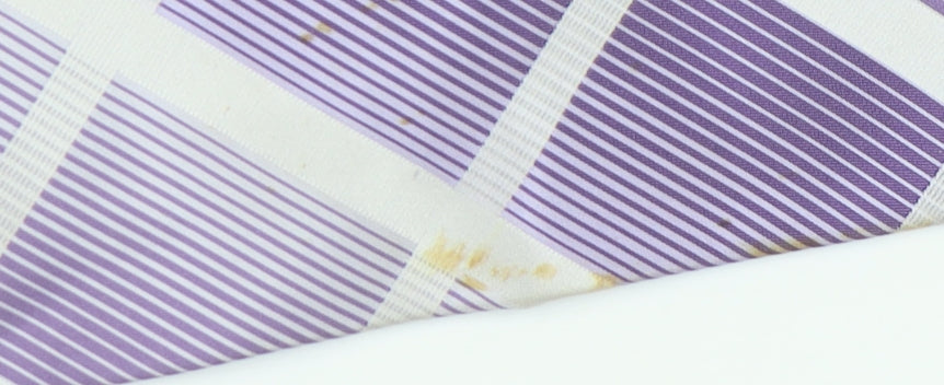 Tom English Men's Purple Plaid Silk Tie One Size