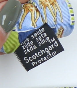 Men's Multicoloured Silk Animal Print Tie  One Size