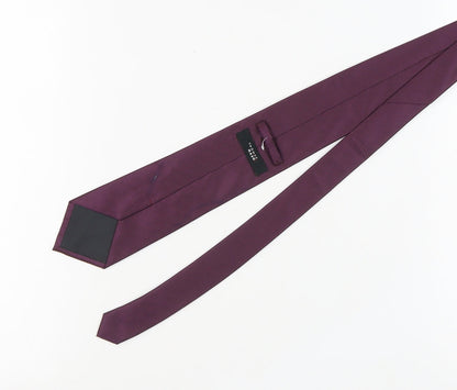 Thomas Nash Men's Purple Geometric Tie