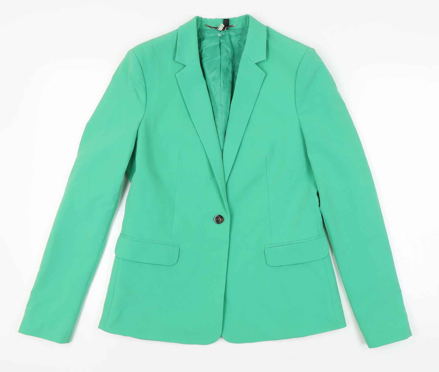 Womens UK Size 12 Topshop Regular Green Blazer