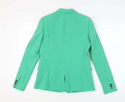 Womens UK Size 12 Topshop Regular Green Blazer