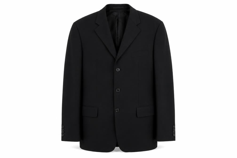 Mens UK Size 44 Daniel Grahame Regular Black Suit Jacket