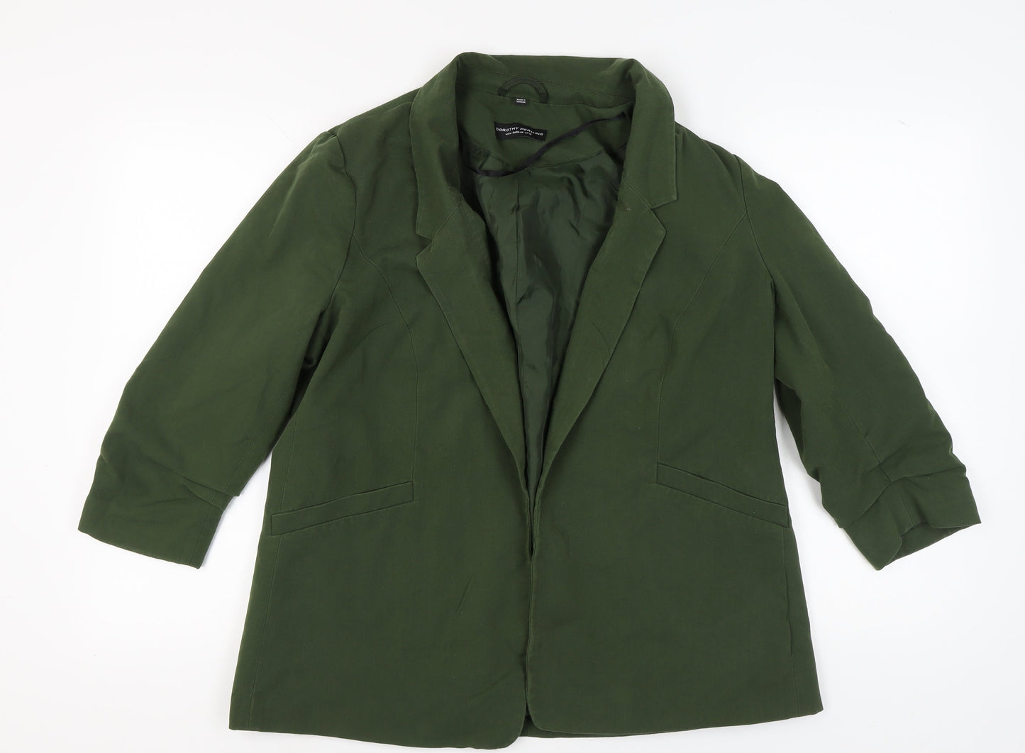 Dorothy Perkins Green Blazer for Women, UK 18, Regular Fit