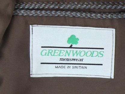 Mens UK Size 40 Greenwoods Regular Grey Suit Jacket