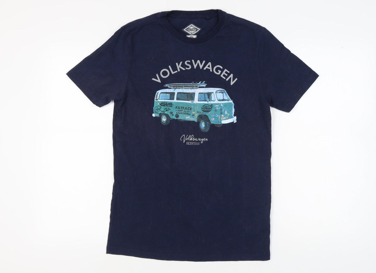 Mens UK Size S FatFace Blue  T-Shirt