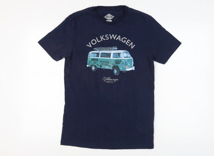 Mens UK Size S FatFace Blue  T-Shirt