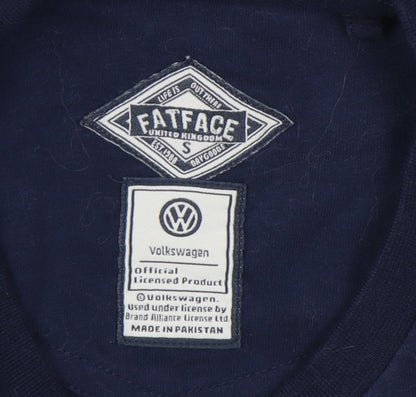 Mens UK Size S FatFace Blue  T-Shirt