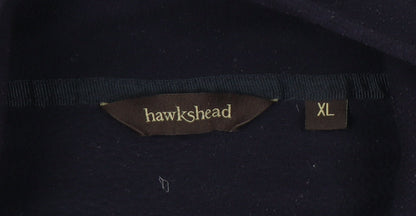 Mens UK Size XL Hawkshead Black 1/2 Zip Sweatshirt