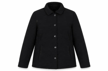 Womens UK Size PXS Calvin Klein Black Quilted Coat
