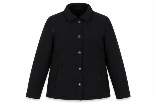 Womens UK Size PXS Calvin Klein Black Quilted Coat