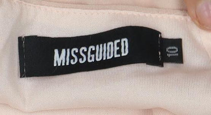 Missguided Women's Pink Long Dress Size 10