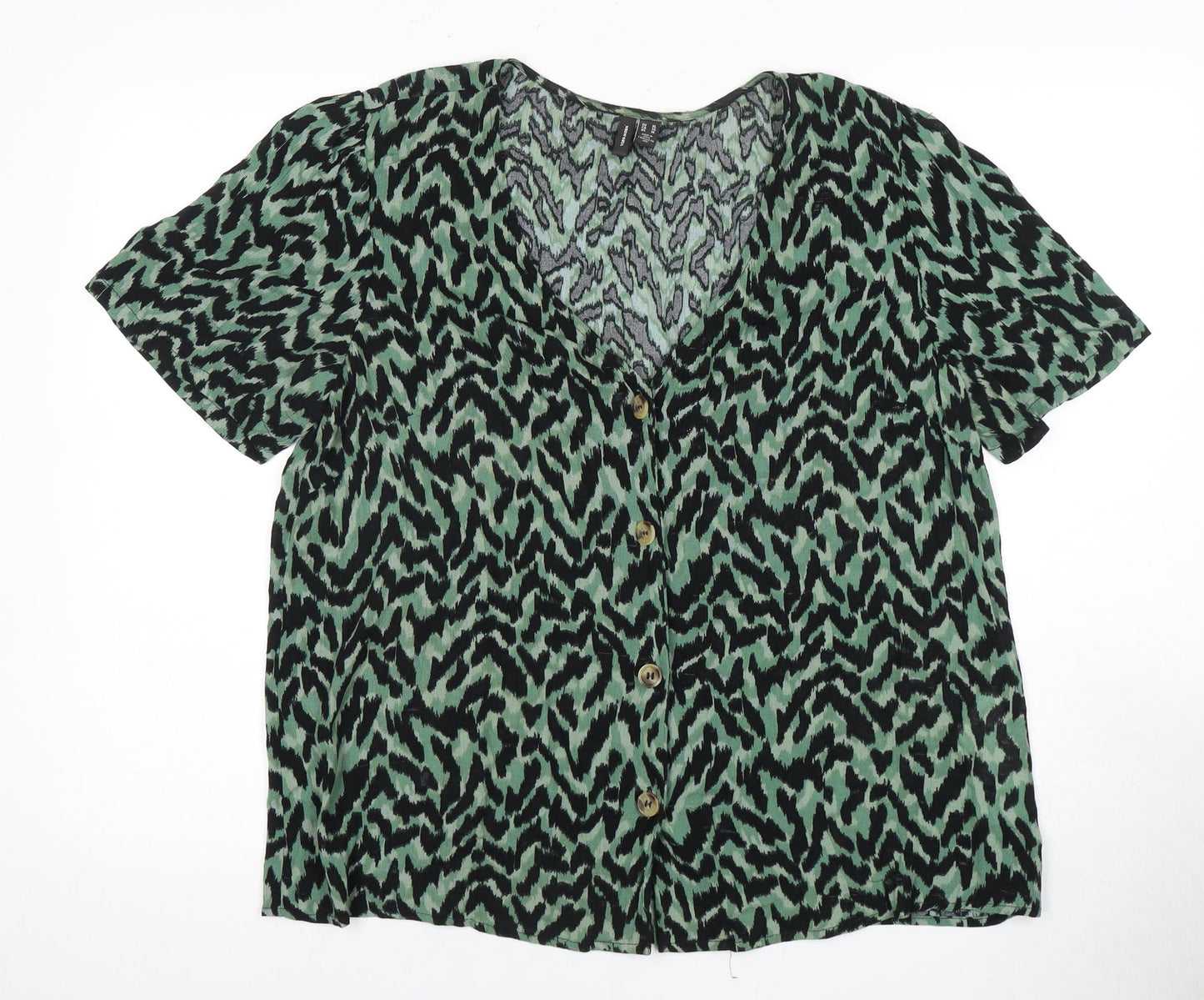Womens UK Size 16 VERO MODA Multicoloured  Blouse
