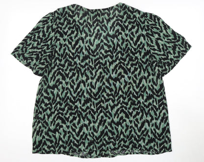 Womens UK Size 16 VERO MODA Multicoloured  Blouse