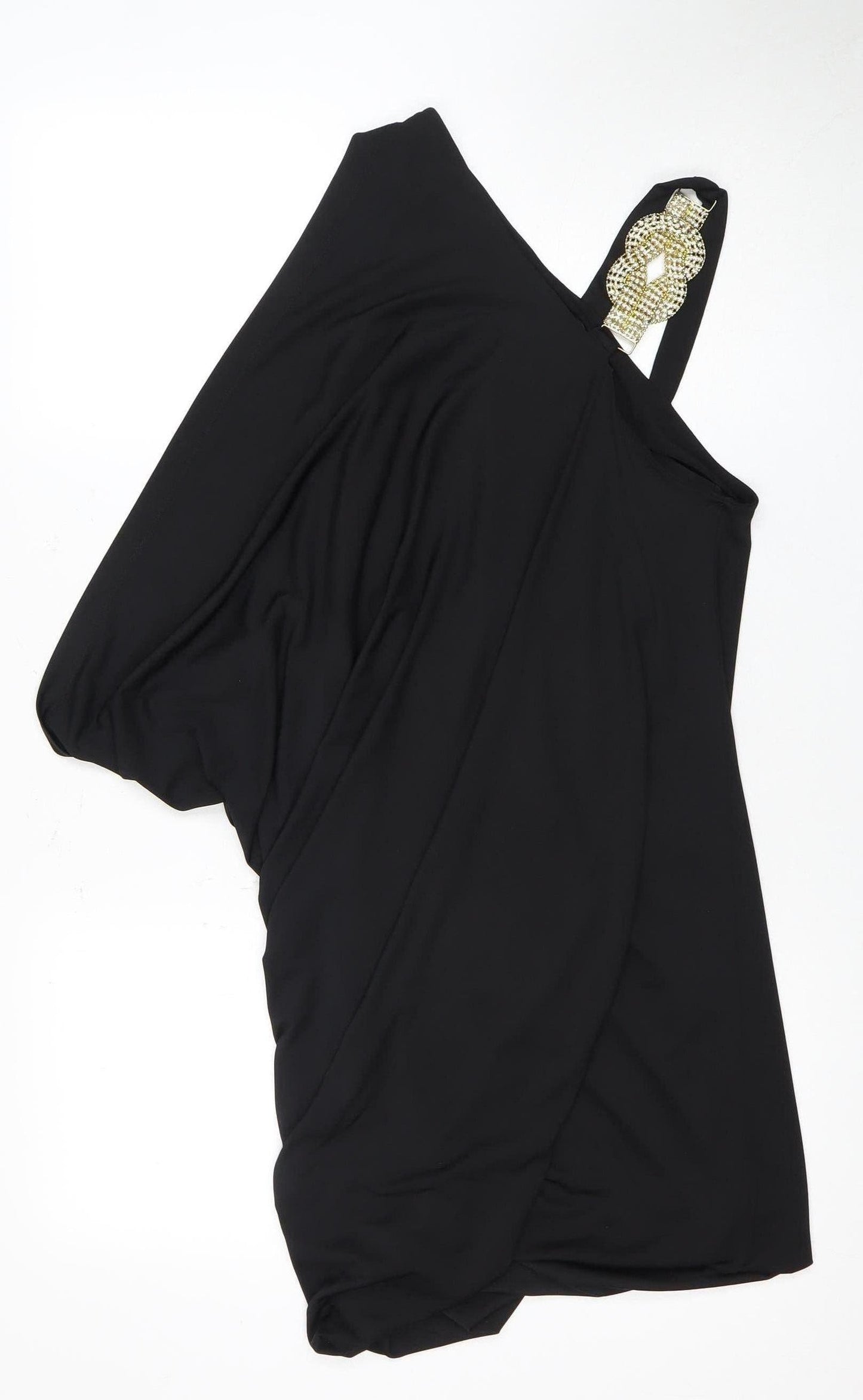 Unique Boutique Women's Black Sleeveless Top Size 2