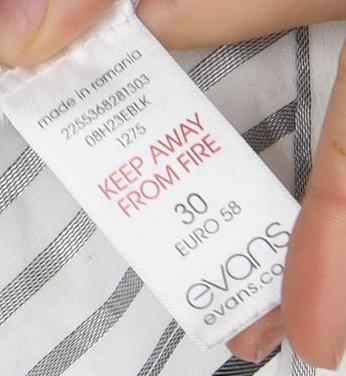 Evans Women's White 3/4 Sleeve Striped Button-Up Top