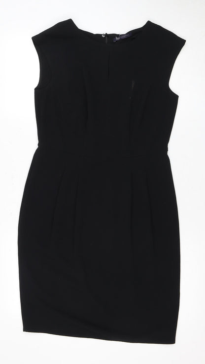 Marks and Spencer Women's Black Sheath Dress, Size 12