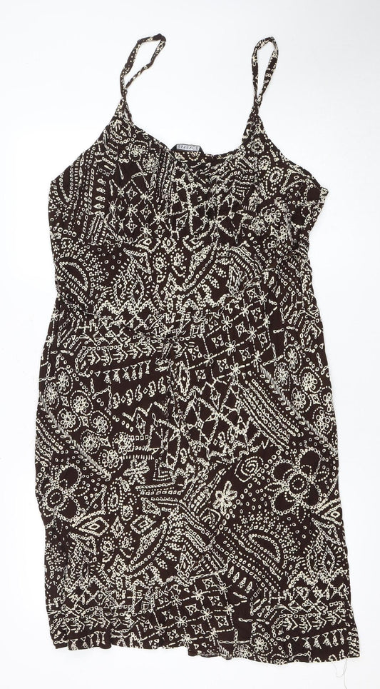 Evans Women's Black Sleeveless Plus Size Dress - 24