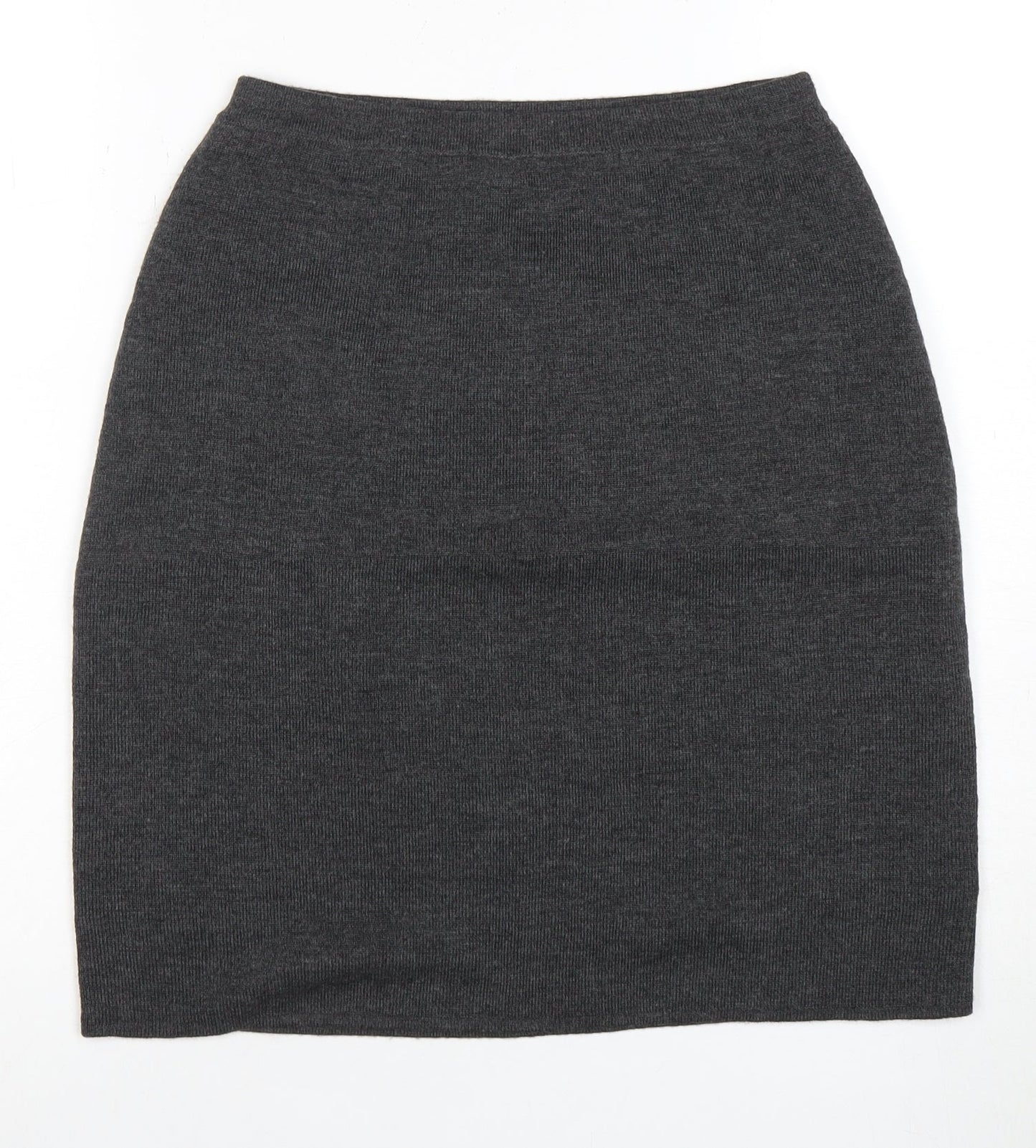 Country Casuals Women's Grey Wool Pencil Skirt M