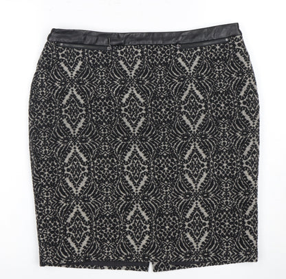 Marks and Spencer Women's Black Knee Length Pencil Skirt