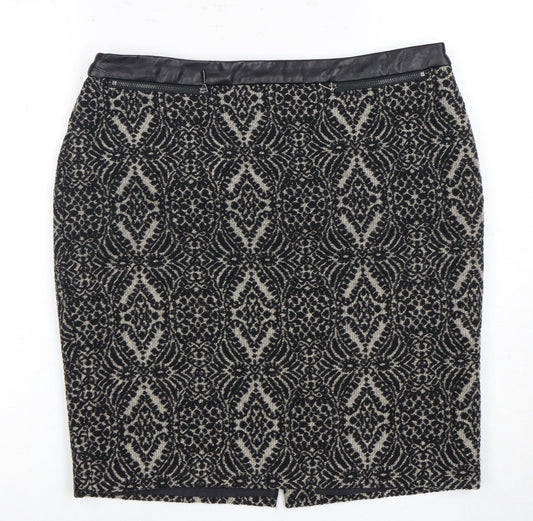 Marks and Spencer Women's Black Knee Length Pencil Skirt