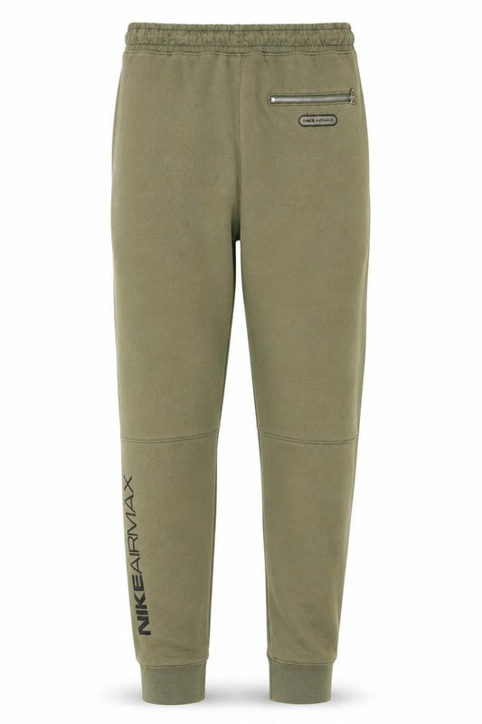 Mens UK Size S Nike-activewear Regular Fit Jogger Green Trousers