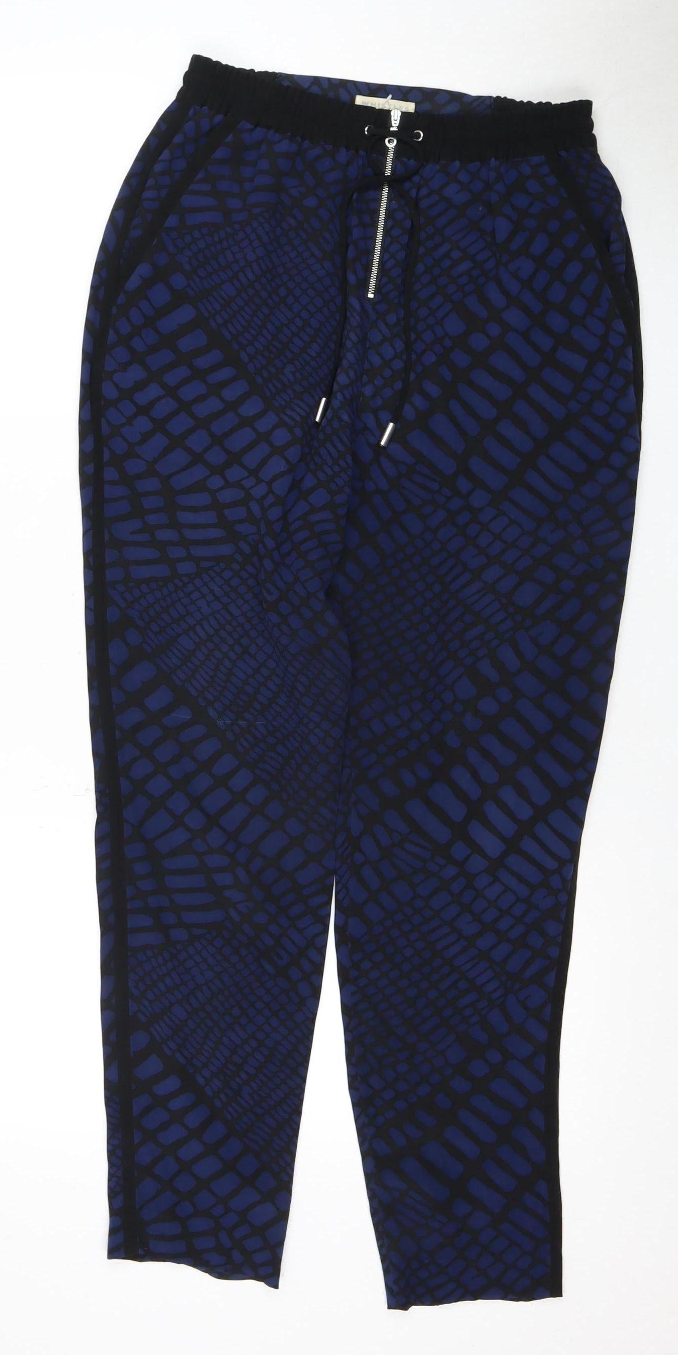 Womens UK Size 6 Whistles Regular Fit Jogger Blue Trousers