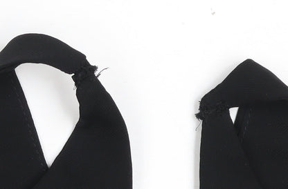 AX Women's Black Animal Print Bodycon Dress Size 18