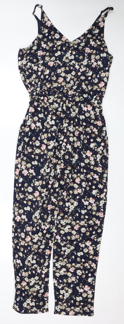 Mela London Women's Multicoloured Floral Jumpsuit M