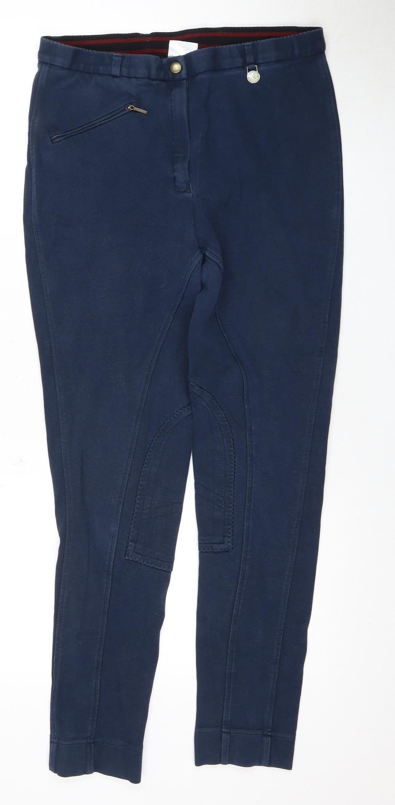 Avon Equine Women's Blue Skinny Trousers - L