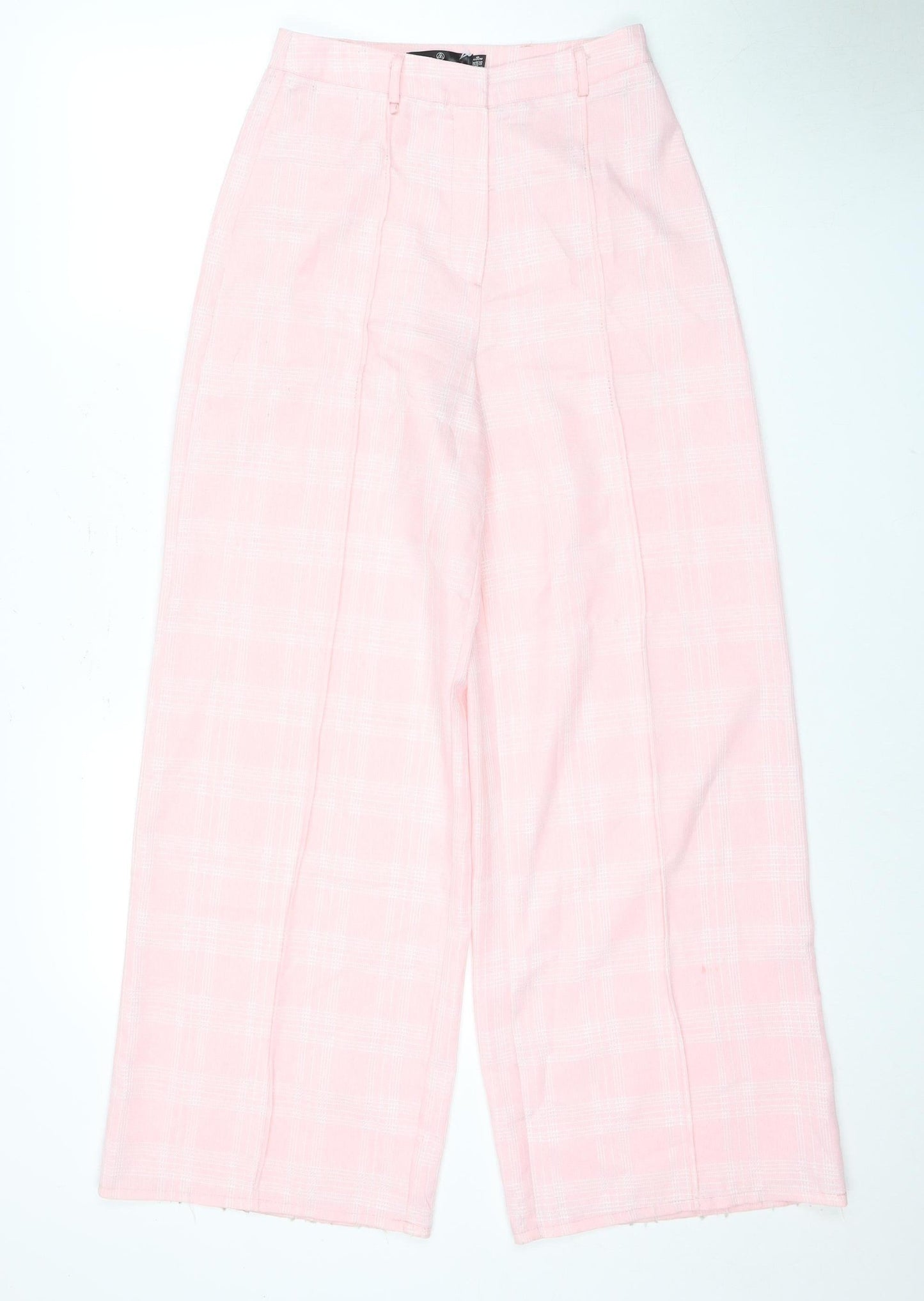 Womens UK Size 4 Missguided   Pink Trousers