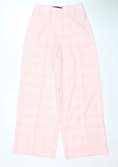 Womens UK Size 4 Missguided   Pink Trousers