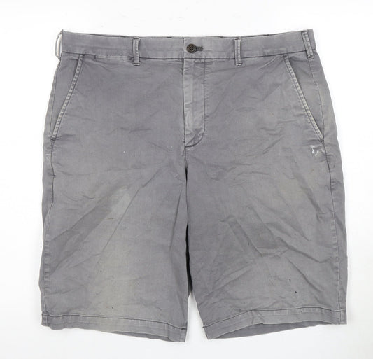 GAP Men’s Grey Chino Shorts Size 36 with Pockets