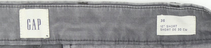 GAP Men’s Grey Chino Shorts Size 36 with Pockets