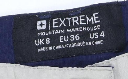 Womens UK Size 8 Mountain Warehouse  Cargo Beige Trousers