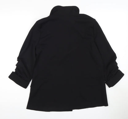 Quiz Womens Black Blazer, Size 8