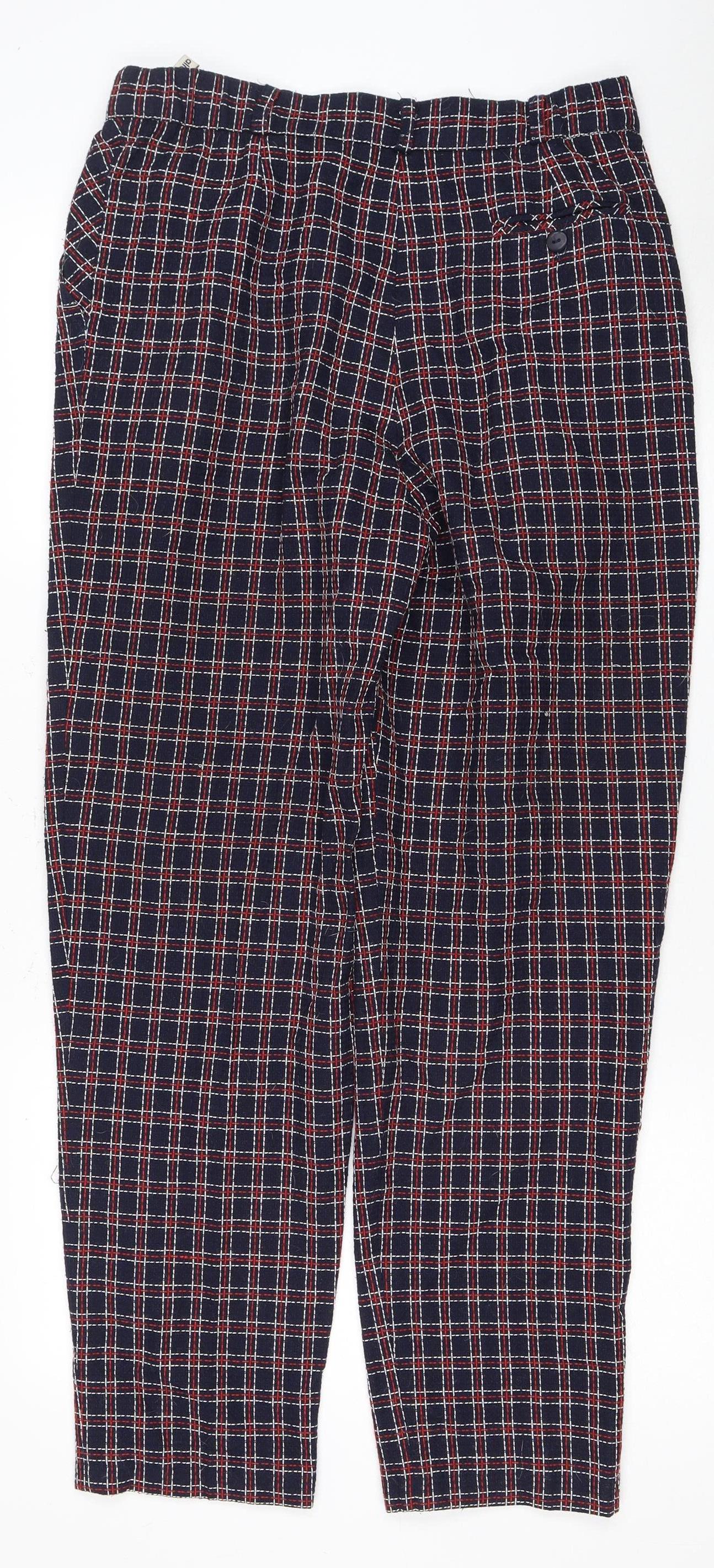 AG Resort Women's Check Trousers Size 14
