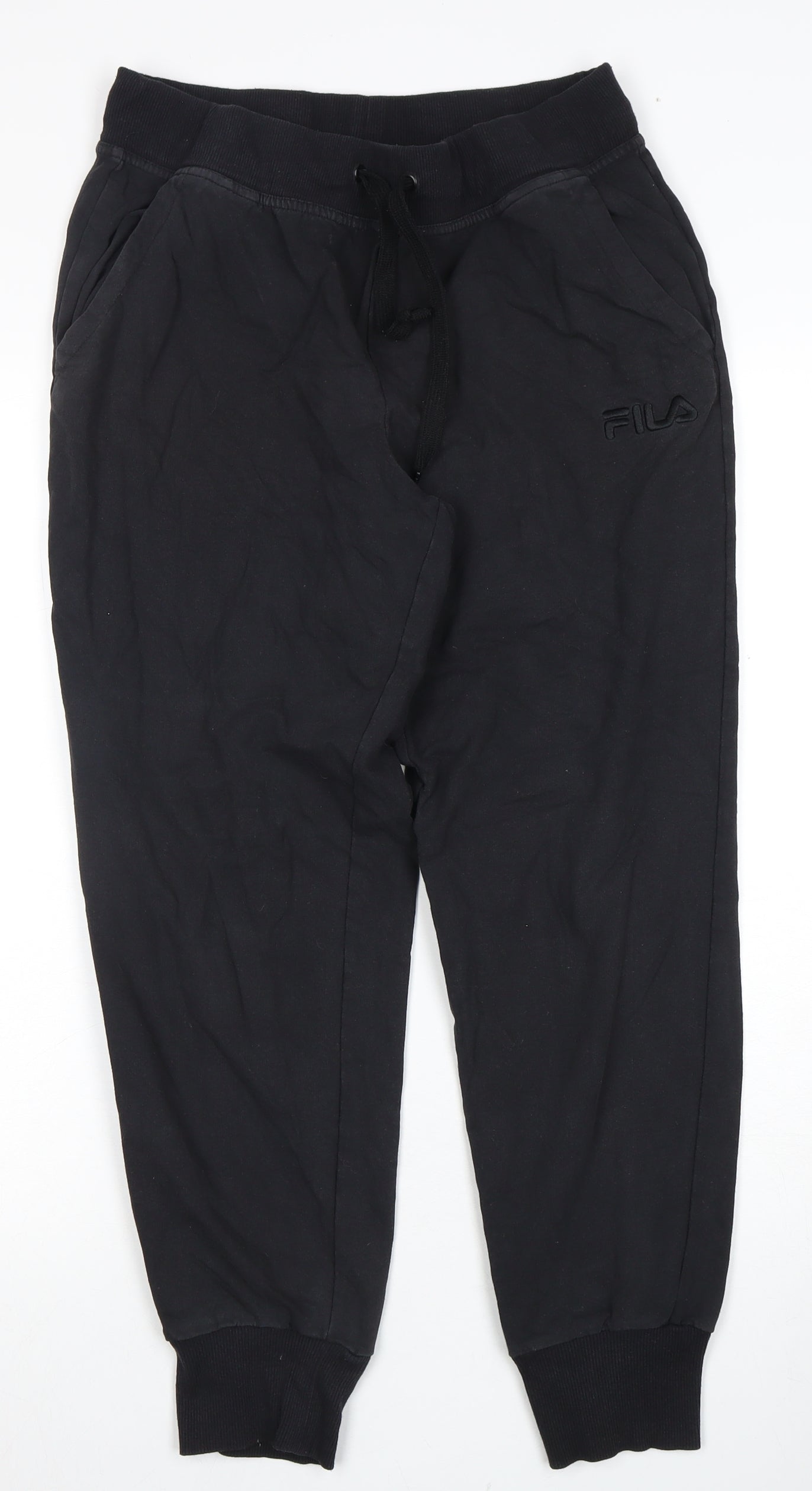 Fila Women's Black Jogger Trousers Size 16