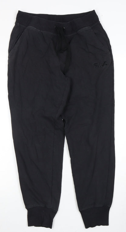 Fila Women's Black Jogger Trousers Size 16