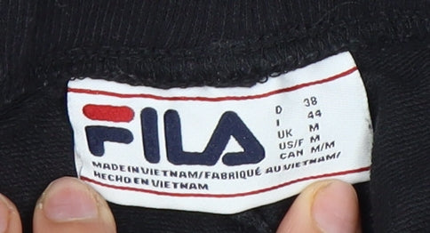 Fila Women's Black Jogger Trousers Size 16