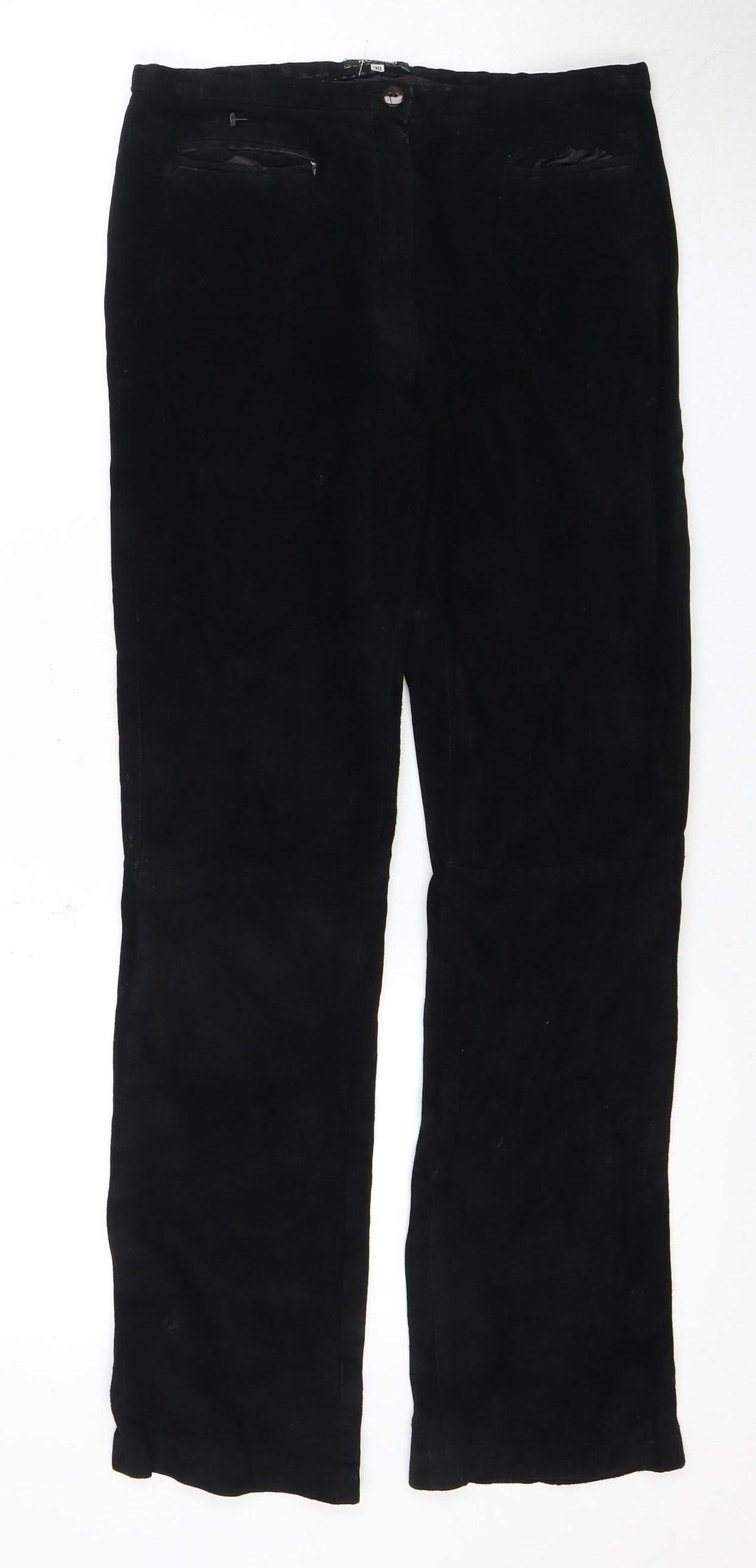 Womens UK Size 10 Kookai   Black Trousers