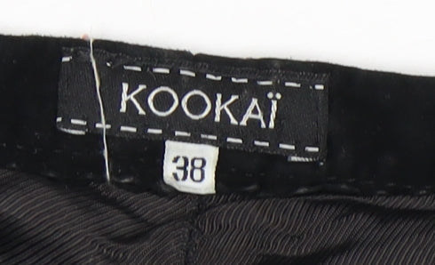 Womens UK Size 10 Kookai   Black Trousers