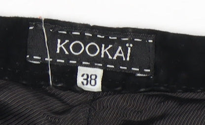 Womens UK Size 10 Kookai   Black Trousers