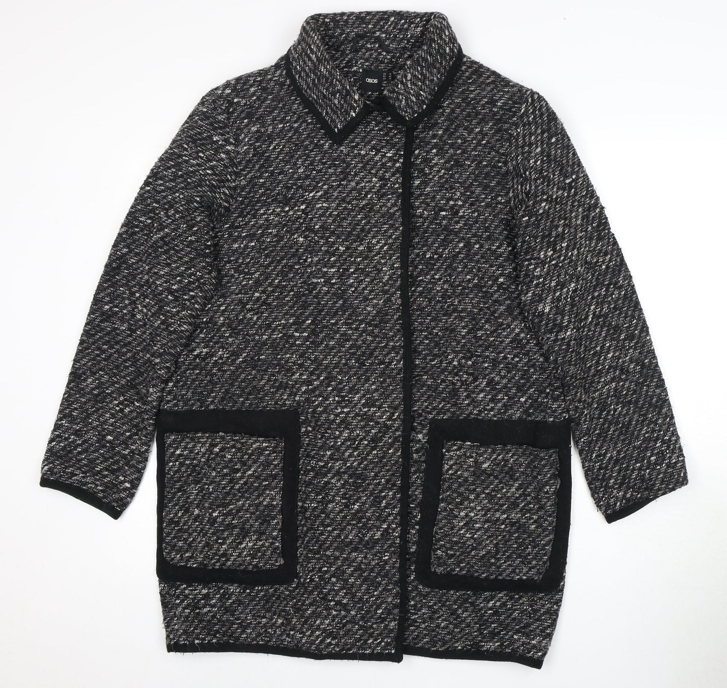 Womens UK Size 14 ASOS Black Basic Jacket