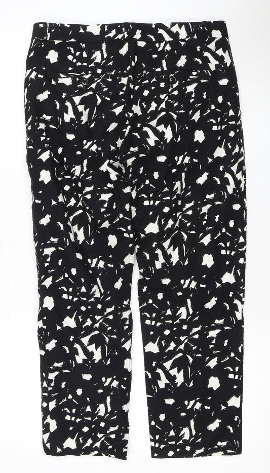 Banana Republic Women's Floral Trousers, Size 6