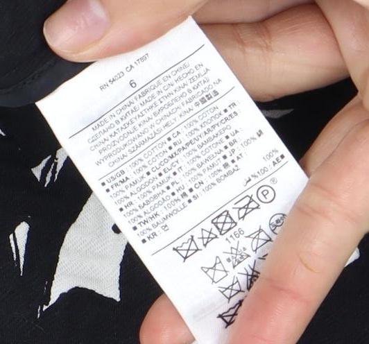 Banana Republic Women's Floral Trousers, Size 6