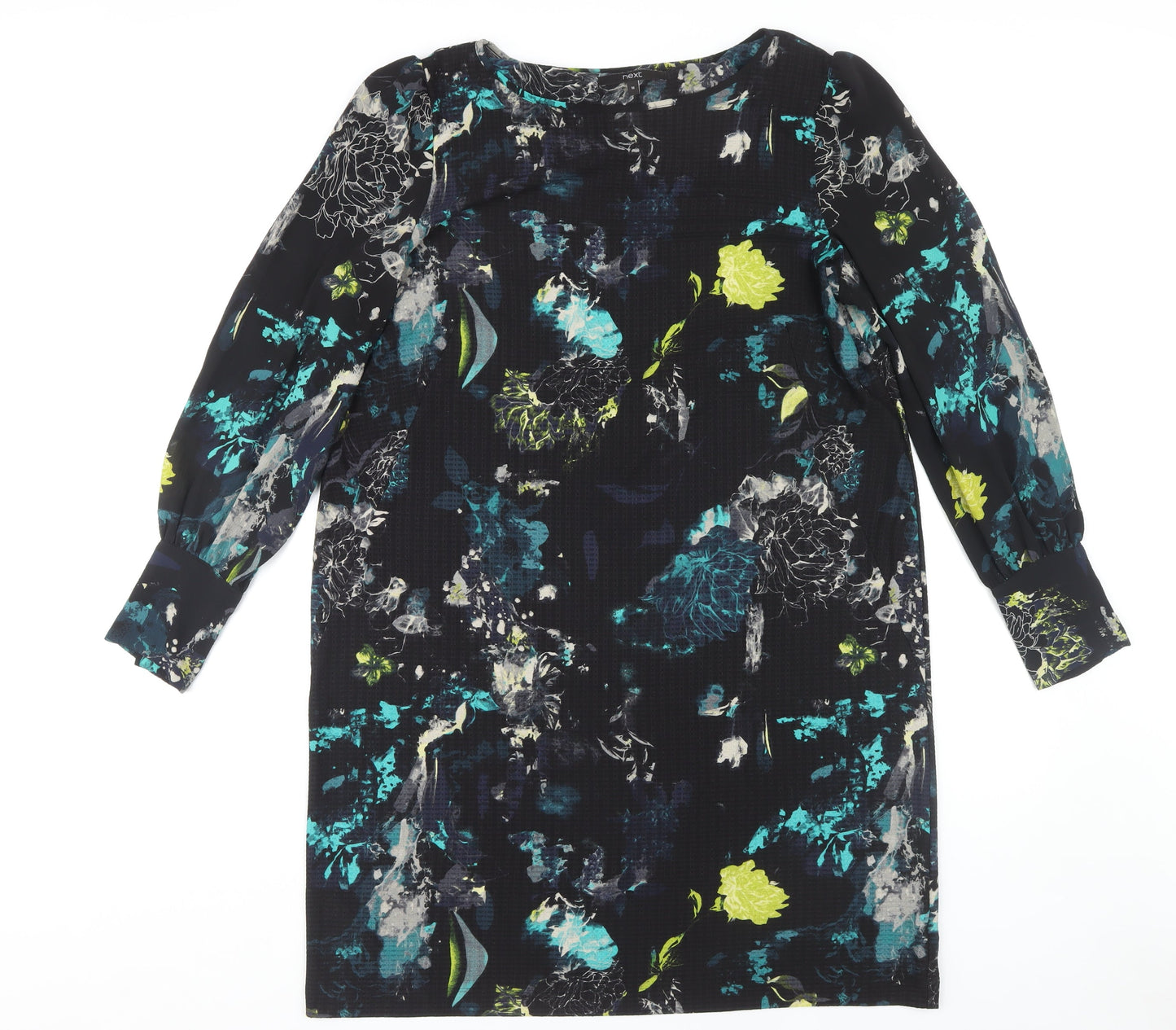 Next Women's Multicoloured Floral Dress Size 16