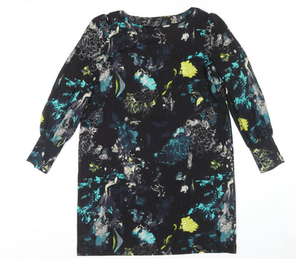 Next Women's Multicoloured Floral Dress Size 16