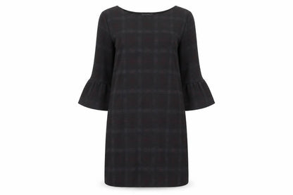 Dorothy Perkins Women's Black Check Shift Dress Size 16