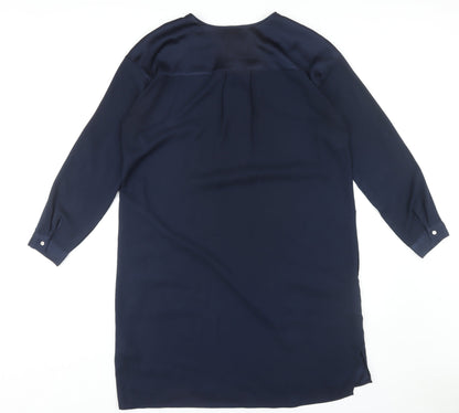 Warehouse Women's Blue Dress Size 16 with Pockets